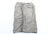 Carhartt Logo Patch Grey Carpenter Pants - ThriftedThreads.com