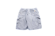 Carhartt Logo Patch Grey Carpenter Shorts - ThriftedThreads.com