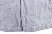 Carhartt Logo Patch Grey Carpenter Shorts - ThriftedThreads.com