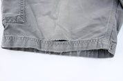 Carhartt Logo Patch Grey Carpenter Shorts - ThriftedThreads.com