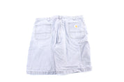 Carhartt Logo Patch Grey Carpenter Shorts - Pants/Shorts - Thrifted Threads
