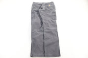 Carhartt Logo Patch Grey Double Knee Pants - Pants - Thrifted Threads