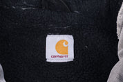 Carhartt Logo Patch Grey Full Zip Vest - Vest - Thrifted Threads
