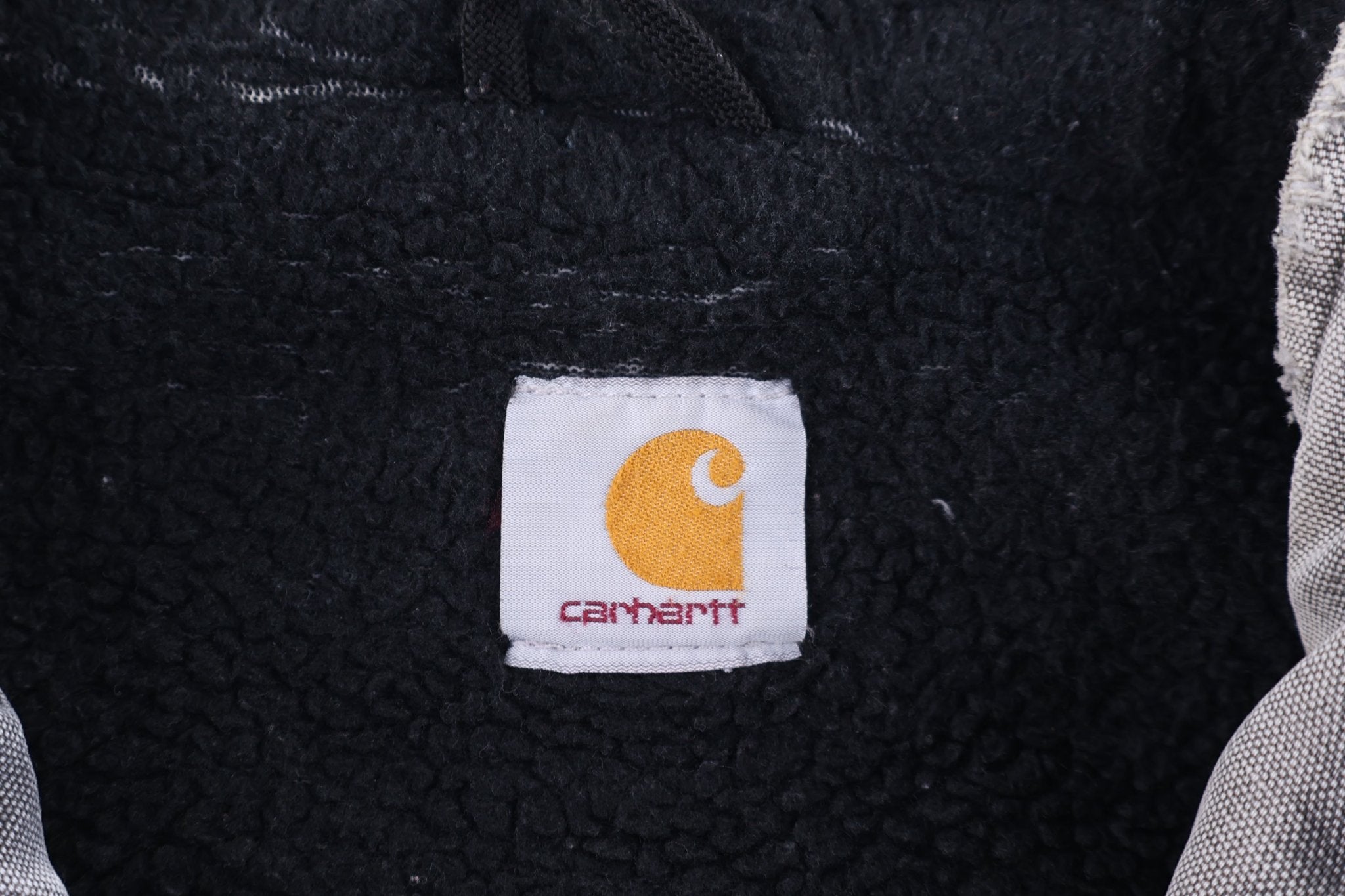 Carhartt Logo Patch Grey Full Zip Vest - Vest - Thrifted Threads