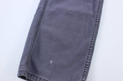 Carhartt Logo Patch Grey Original Fit Pants - Pants - Thrifted Threads