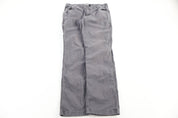 Carhartt Logo Patch Grey Pants - Pants - Thrifted Threads