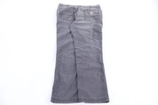 Carhartt Logo Patch Grey Pants - Pants - Thrifted Threads