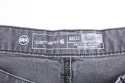 Carhartt Logo Patch Grey Pants - Pants - Thrifted Threads