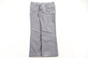 Carhartt Logo Patch Grey Pants - pants - Thrifted Threads