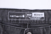 Carhartt Logo Patch Grey Pants - Pants/Shorts - Thrifted Threads