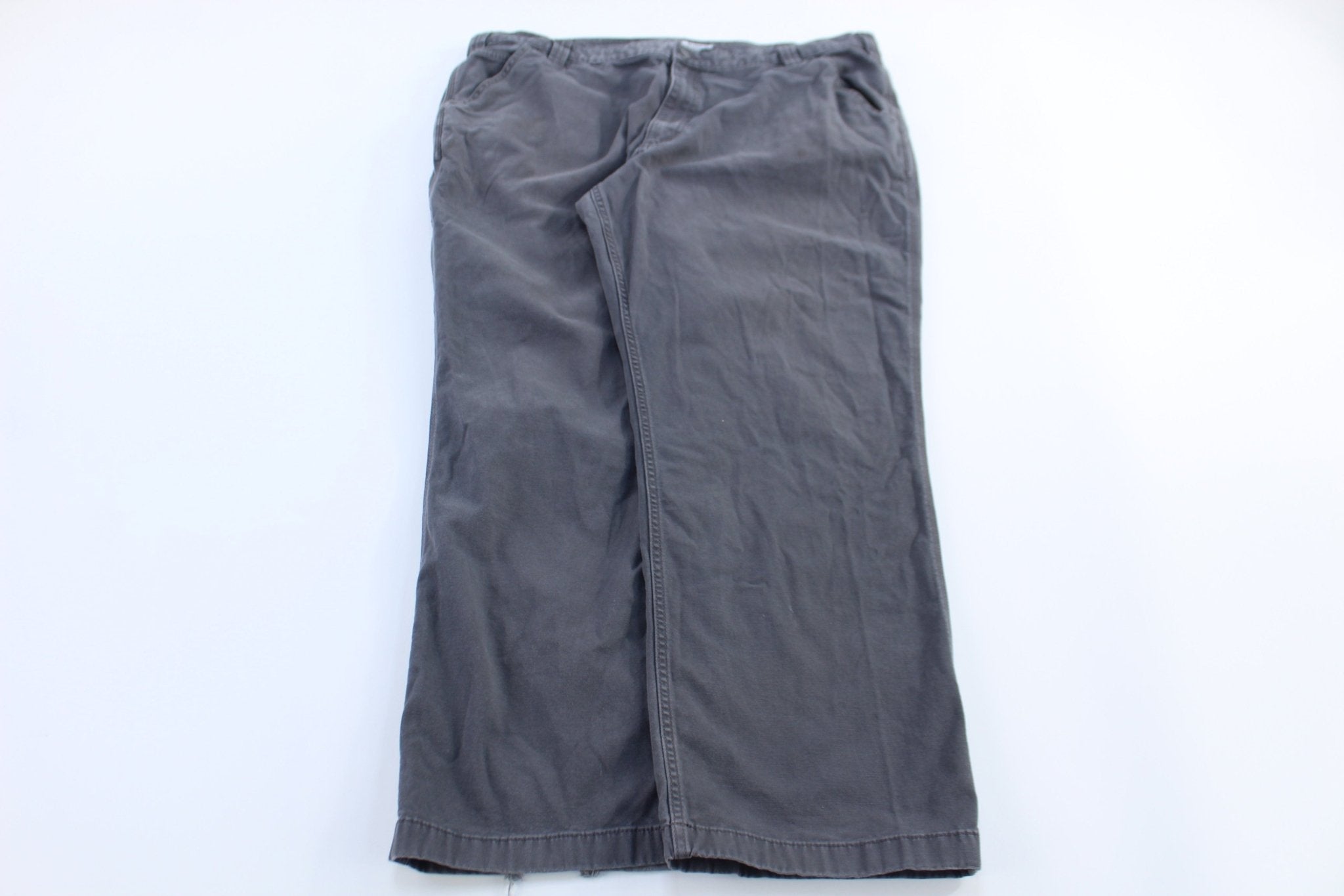 Carhartt Logo Patch Grey Pants - Pants/Shorts - Thrifted Threads