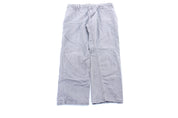 Carhartt Logo Patch Grey Pants - Pants/Shorts - Thrifted Threads