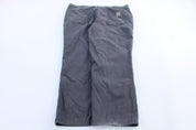 Carhartt Logo Patch Grey Pants - Pants/Shorts - Thrifted Threads