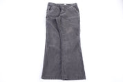 Carhartt Logo Patch Grey Pants - Pants/Shorts - Thrifted Threads