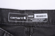Carhartt Logo Patch Grey Pants - Pants/Shorts - Thrifted Threads