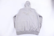 Carhartt Logo Patch Grey Pullover Hoodie - Sweatshirt - Thrifted Threads