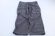 Carhartt Logo Patch Grey Relaxed Fit Cargo Pants - Pants/Shorts - Thrifted Threads