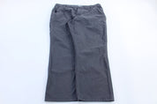 Carhartt Logo Patch Grey Relaxed Fit Pants - ThriftedThreads.com