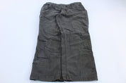Carhartt Logo Patch Grey Relaxed Fit Pants - ThriftedThreads.com