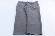 Carhartt Logo Patch Grey Relaxed Fit Pants - ThriftedThreads.com