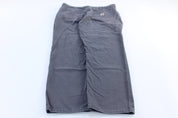 Carhartt Logo Patch Grey Relaxed Fit Pants - ThriftedThreads.com