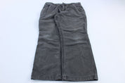 Carhartt Logo Patch Grey Relaxed Fit Pants - ThriftedThreads.com