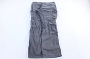 Carhartt Logo Patch Grey Relaxed Fit Pants - ThriftedThreads.com