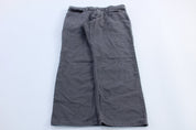 Carhartt Logo Patch Grey Relaxed Fit Pants - ThriftedThreads.com