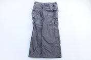 Carhartt Logo Patch Grey Relaxed Fit Pants - ThriftedThreads.com