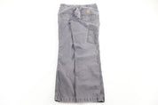 Carhartt Logo Patch Grey Relaxed Fit Pants - pant - Thrifted Threads