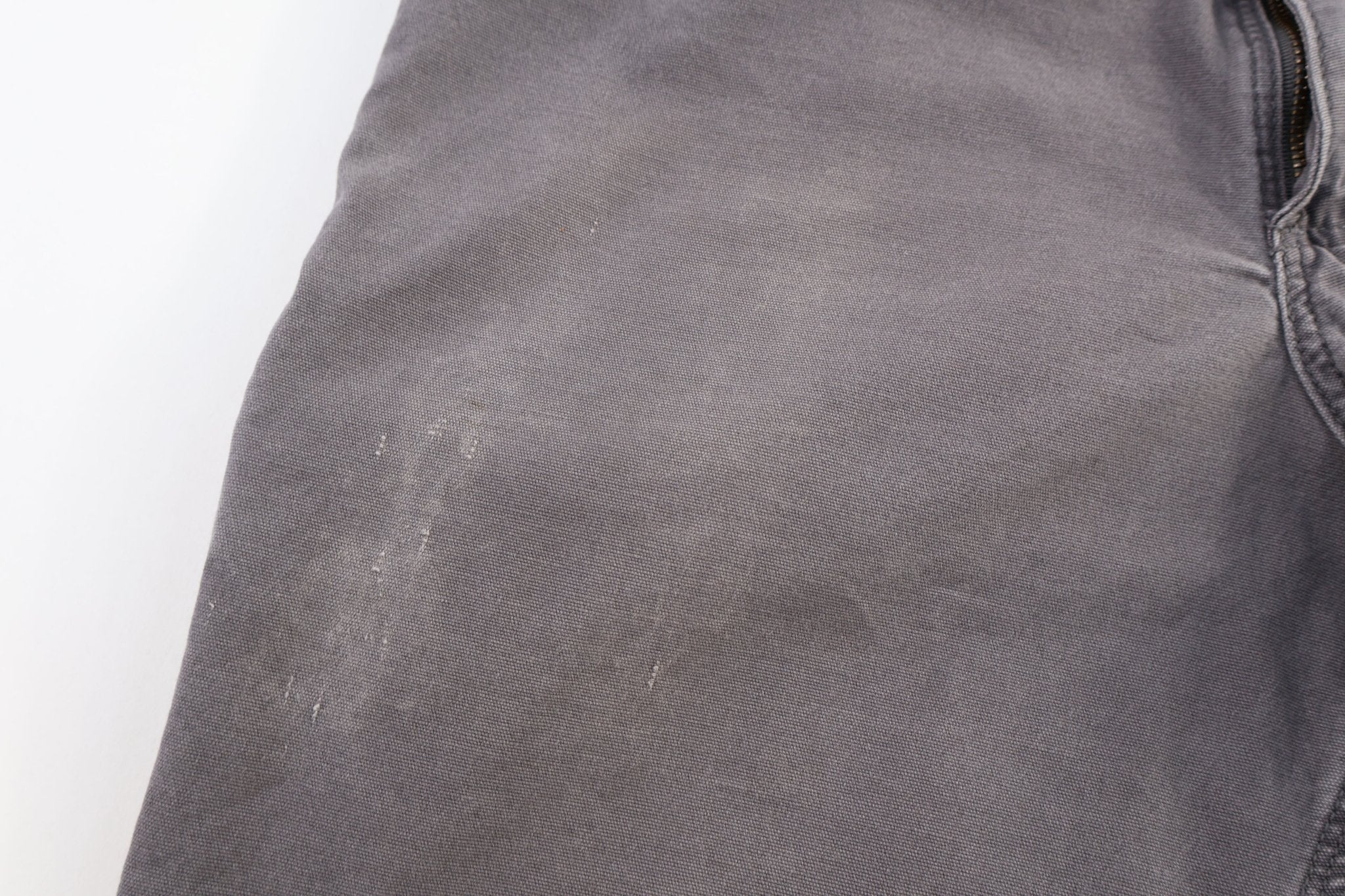 Carhartt Logo Patch Grey Relaxed Fit Pants - Pants - Thrifted Threads