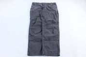 Carhartt Logo Patch Grey Relaxed Fit Pants - Pants - Thrifted Threads
