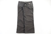 Carhartt Logo Patch Grey Relaxed Fit Pants - pants - Thrifted Threads