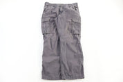 Carhartt Logo Patch Grey Relaxed Fit Pants - Pants - Thrifted Threads