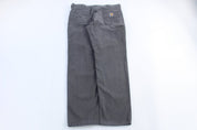Carhartt Logo Patch Grey Relaxed Fit Pants - Pants - Thrifted Threads