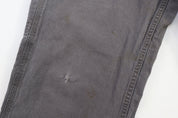 Carhartt Logo Patch Grey Relaxed Fit Pants - Pants - Thrifted Threads