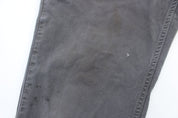 Carhartt Logo Patch Grey Relaxed Fit Pants - Pants - Thrifted Threads