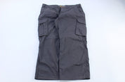 Carhartt Logo Patch Grey Relaxed Fit Pants - Pants - Thrifted Threads