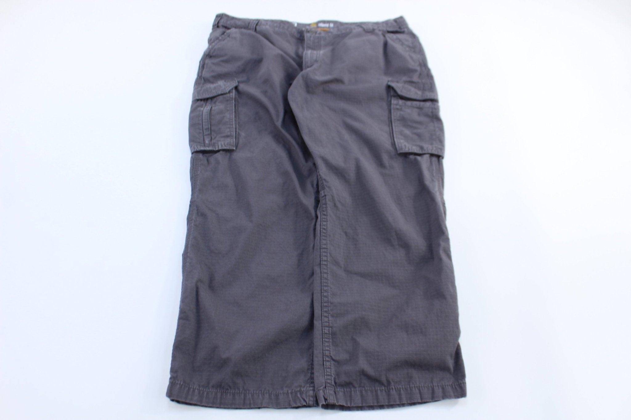 Carhartt Logo Patch Grey Relaxed Fit Pants - Pants/Shorts - Thrifted Threads