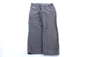Carhartt Logo Patch Grey Relaxed Fit Pants - Pants/Shorts - Thrifted Threads