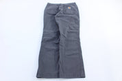 Carhartt Logo Patch Grey Relaxed Fit Pants - Pants/Shorts - Thrifted Threads
