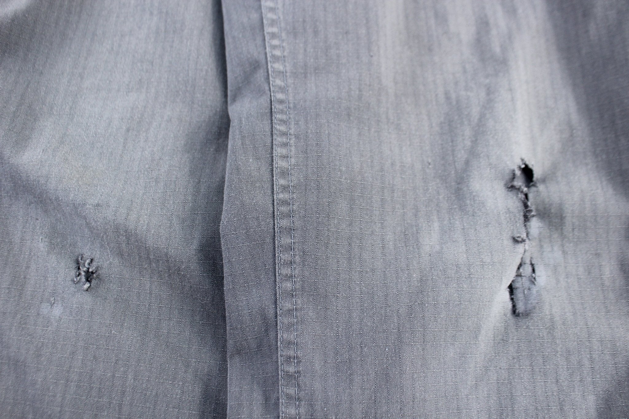 Carhartt Logo Patch Grey Ripstop Pants - Pants/Shorts - Thrifted Threads