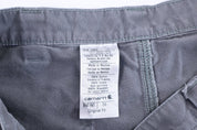 Carhartt Logo Patch Grey Shorts - Pants/Shorts - Thrifted Threads
