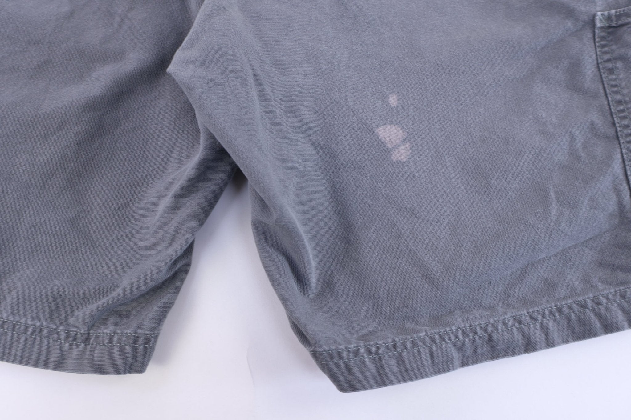 Carhartt Logo Patch Grey Shorts - Pants/Shorts - Thrifted Threads