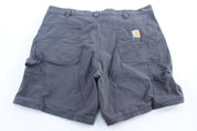 Carhartt Logo Patch Grey Shorts - Pants/Shorts - Thrifted Threads