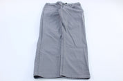 Carhartt Logo Patch Grey Slim Fit Pants - ThriftedThreads.com