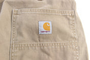 Carhartt Logo Patch Khaki Carpenter Pants - Pants/Shorts - Thrifted Threads