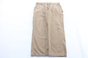 Carhartt Logo Patch Khaki Carpenter Pants - Pants/Shorts - Thrifted Threads