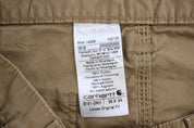 Carhartt Logo Patch Khaki Loose Original Fit Pants - Pants/Shorts - Thrifted Threads
