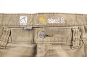 Carhartt Logo Patch Khaki Pants - ThriftedThreads.com